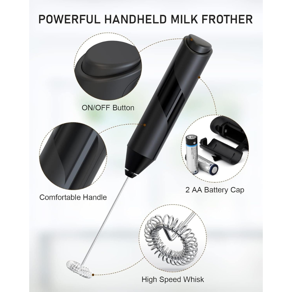 Coffee & Milk Handheld Frother