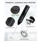 Coffee & Milk Handheld Frother