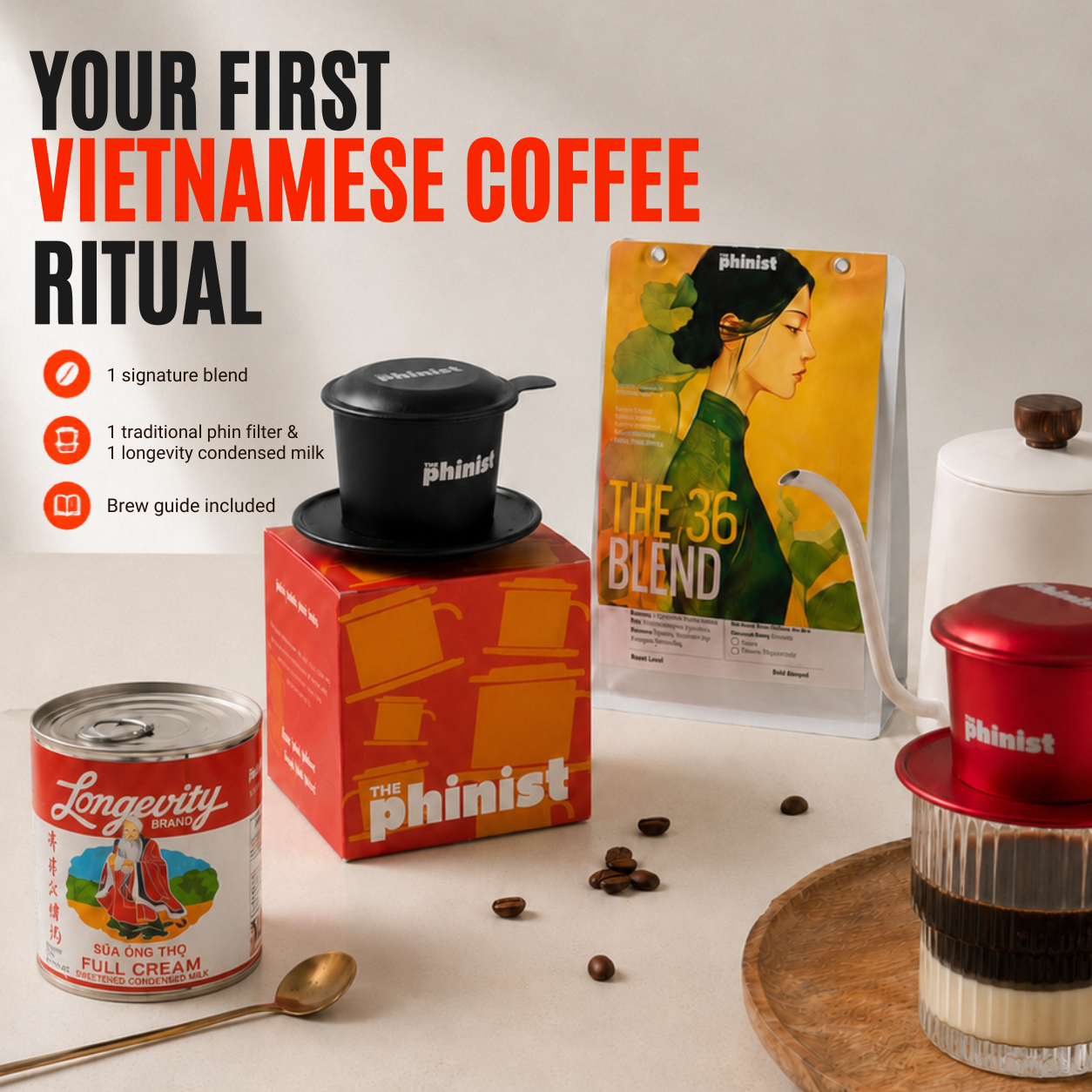 Vietnamese Coffee Complete Kit